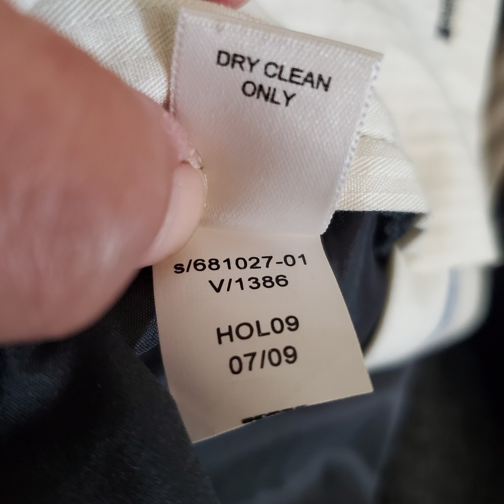 Banana Republic Jackson Fit Gray Wool Blend Dress Pants Petite 4P 681027-01 - Picture 4 of 13